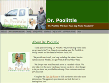 Tablet Screenshot of drpoolittle.com